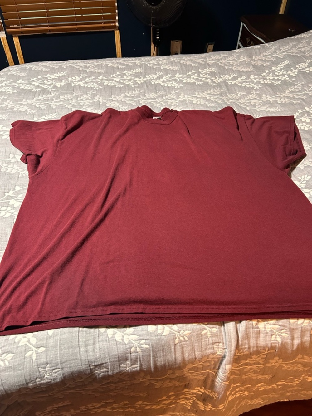 Port and Company Short Sleeve Tees in Teal, Burgundy, and Blue 6xl - Picture 4 of 6